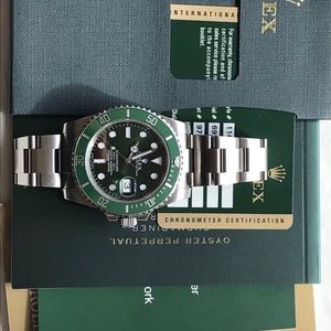 Rolex Submariner Green Ceramic